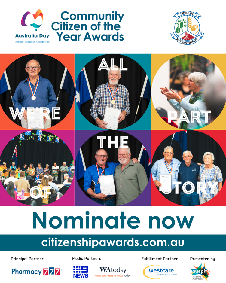 Nominations open for 2027 Community of the Year Awards