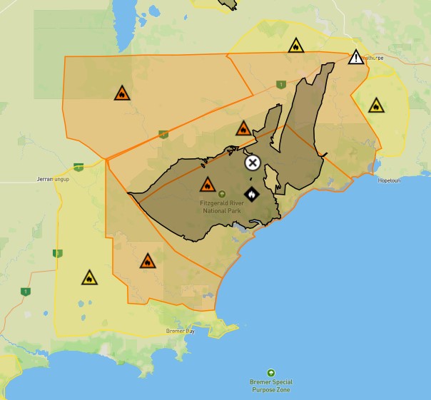 Community update on Fitzgerald River National Park fire