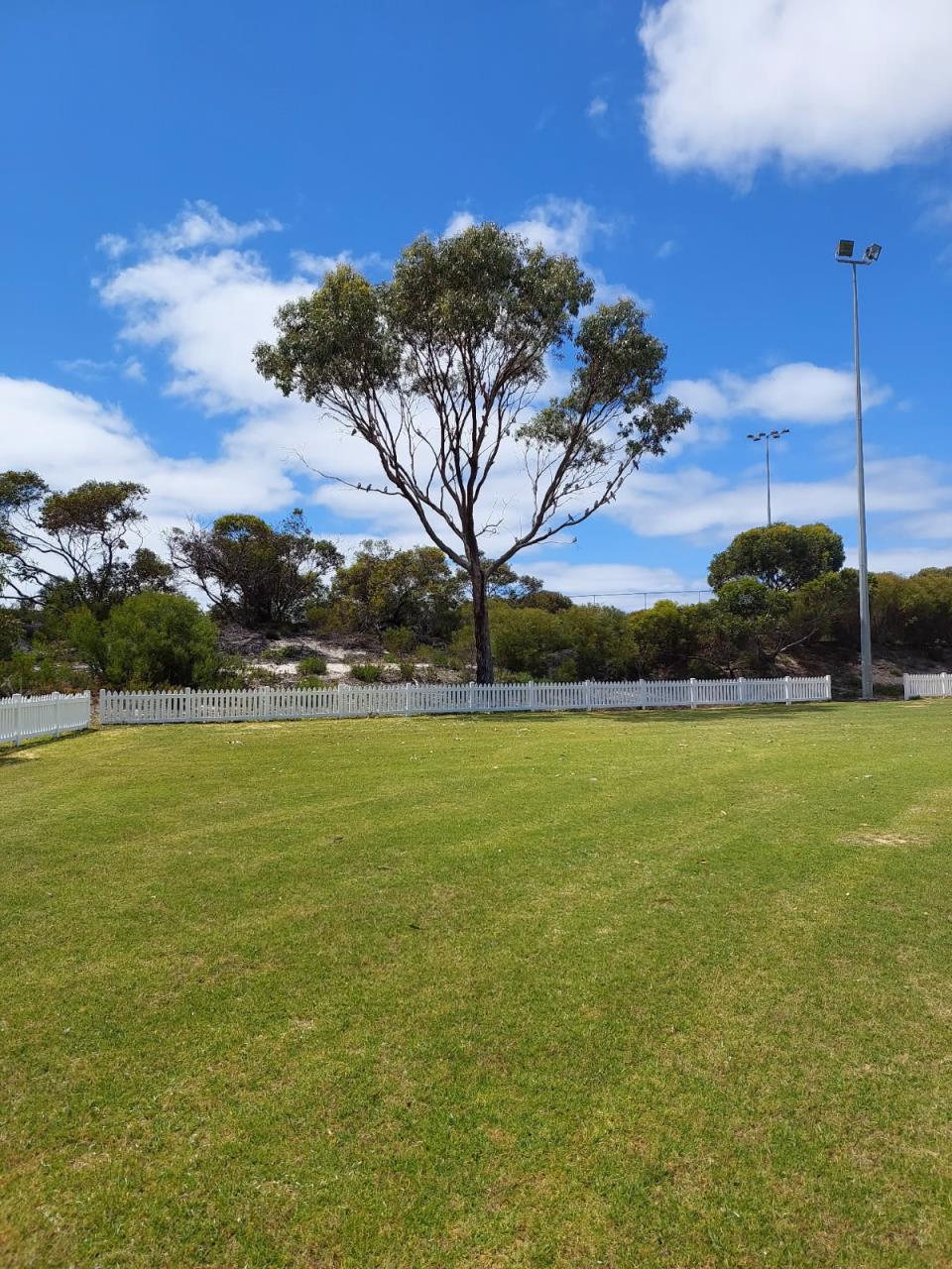 Improvements to sportsground in Hopetoun