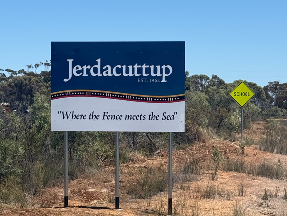 New signs help promote Jerdacuttup