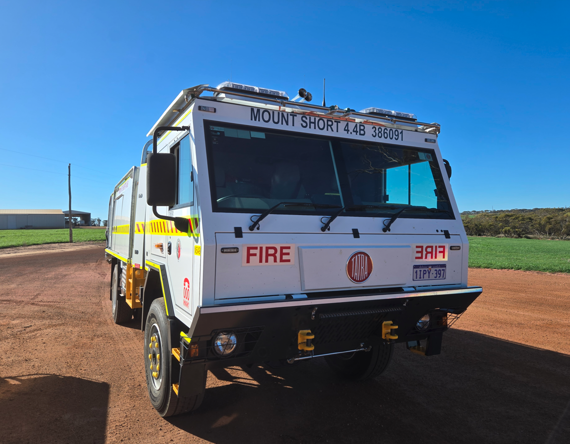 New fire truck for Mt Short