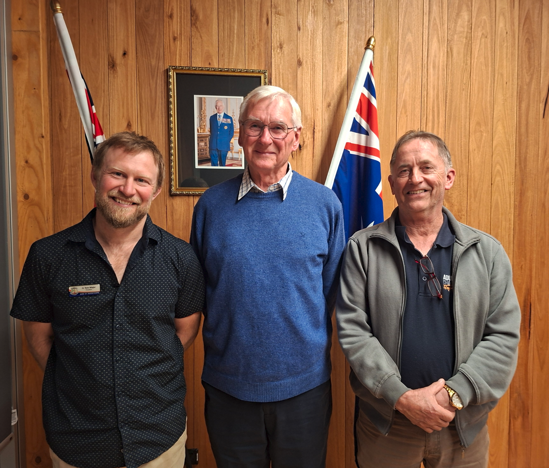 Shire farewells three councillors
