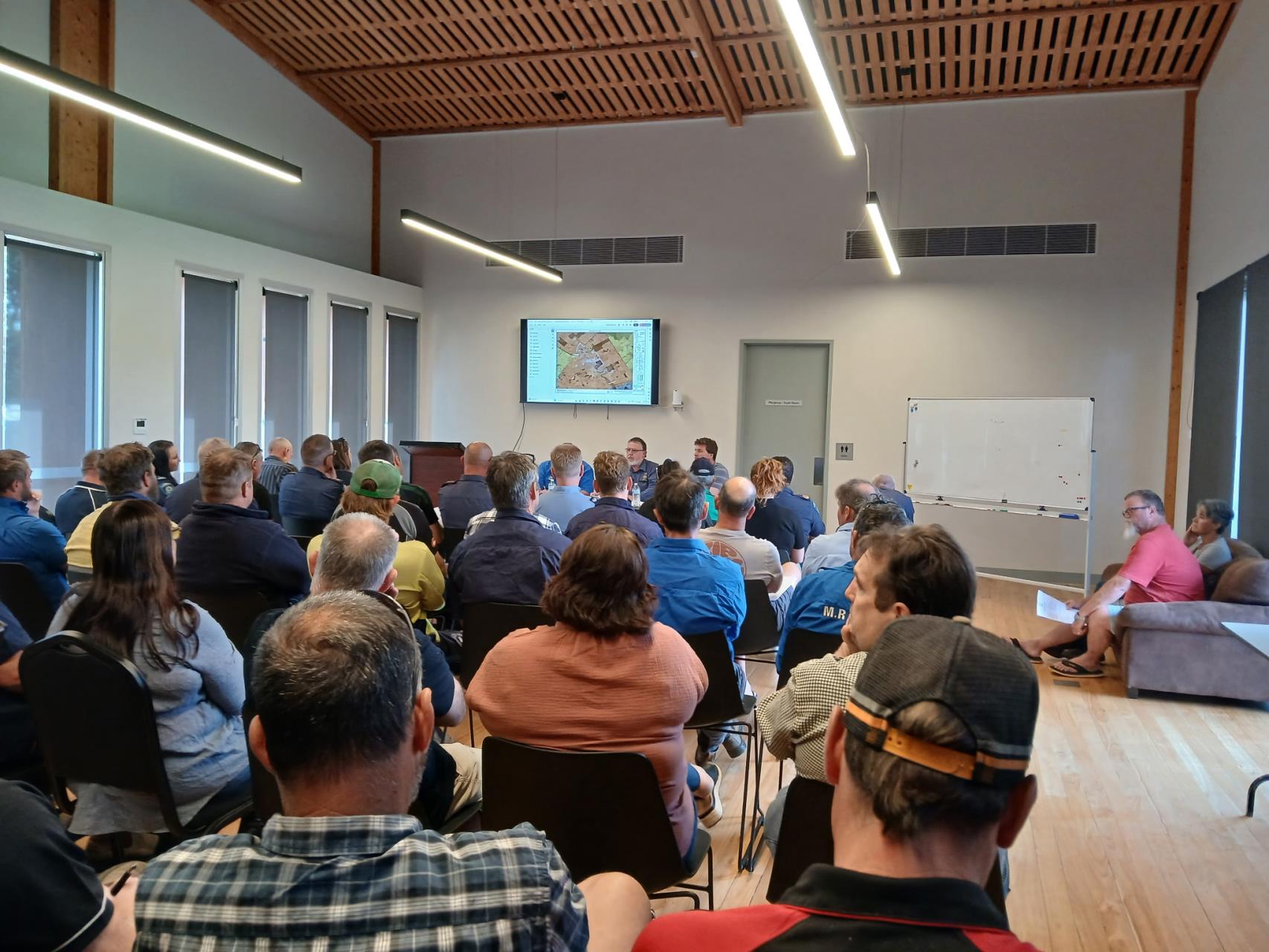 West River fire debrief